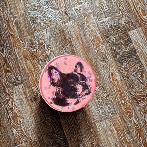 Pink French Bulldog Phone Holder